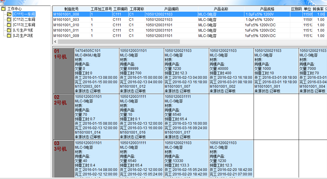 智工MES高級排產